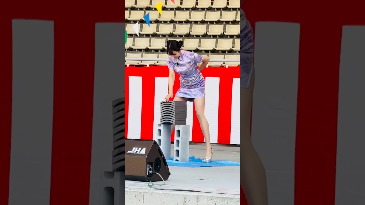 瓦割りイベントで、まさかの結果に…⁡_______________________________#japan #karate #tokyo #瓦割り#寸勁 #アナウンサー