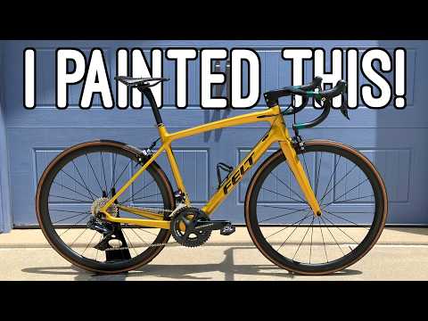 You can paint your bike with spray paint and get professional results!