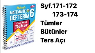 6SINIF MATEMİTO S171-172-173-174 TÜMLER-BÜTÜNL