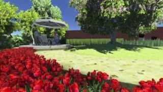 preview picture of video 'Sân vườn biệt thự đẹp - Landscape Design - Mr Huy's Garden'