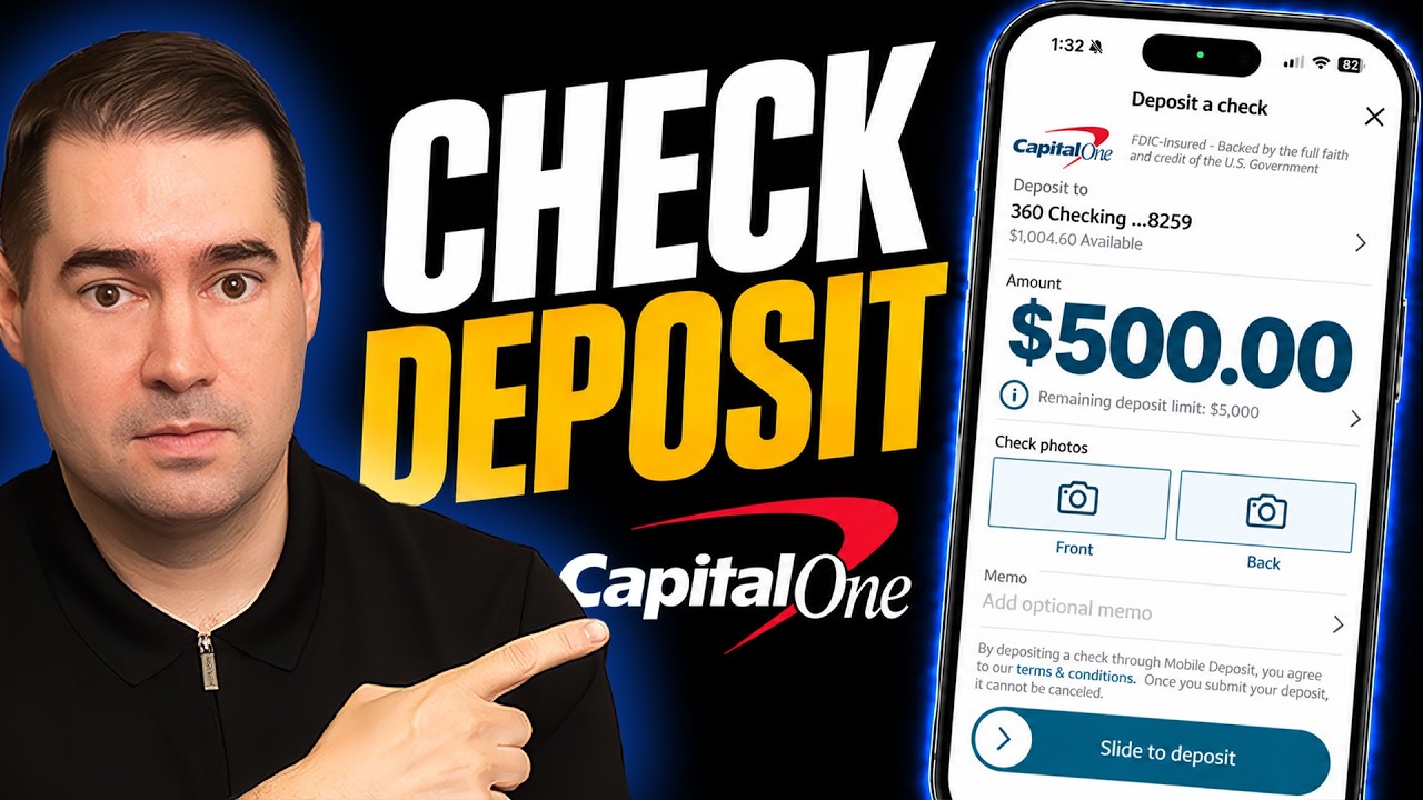 How to Deposit Checks on Capital One App