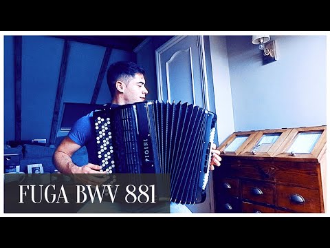 Fugue No. 12 in F minor, BWV 881- J.S.BACH | Oliver Del Val - accordion