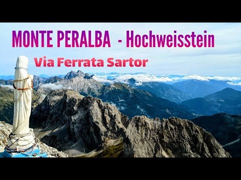 FERRATA SARTOR al MONTE PERALBA | VIA NORMALE GIOVANNI PAOLO II | RIFUGIO CALVI | ALPI CARNICHE