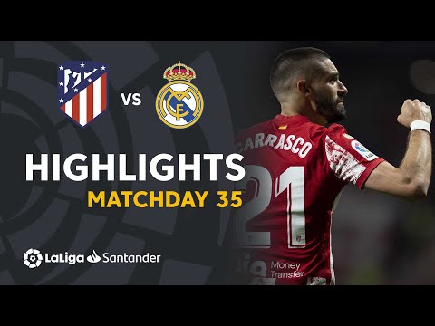 Highlights Atlético de Madrid vs Real Madrid (1-0)