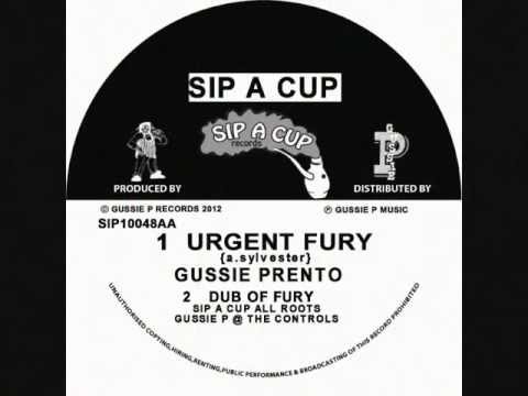 SIP10-048 B 2 URGENT FURY DUB   BY GUSSIE P & THE SIP A CUP ALL ROOTS