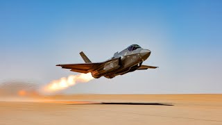 This Is How the F-35 Takes Off! Flames Roaring, Sky Shaking