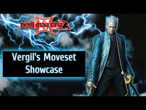 Devil May Cry 3 — Vergil Complete Moveset: Every Weapon, Skill & Taunts