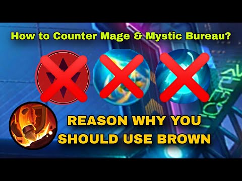 NEW MAGIC CHESS BROWN META!! BEST SYNERGY TO COUNTER MYSTIC BUREAU AND EXCLUSIVE ITEMS ( must try)