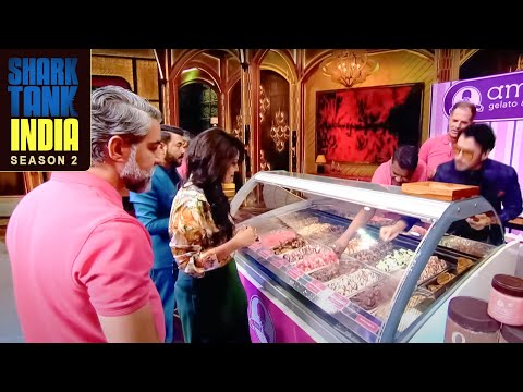 Ice-cream का स्वाद चखते ही Sharks में जागा excitement | Shark Tank India S2 | Male Entrepreneurs