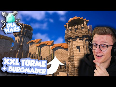 NEUE XXL Türme + fertige Burgmauer! - #12 DiaWars