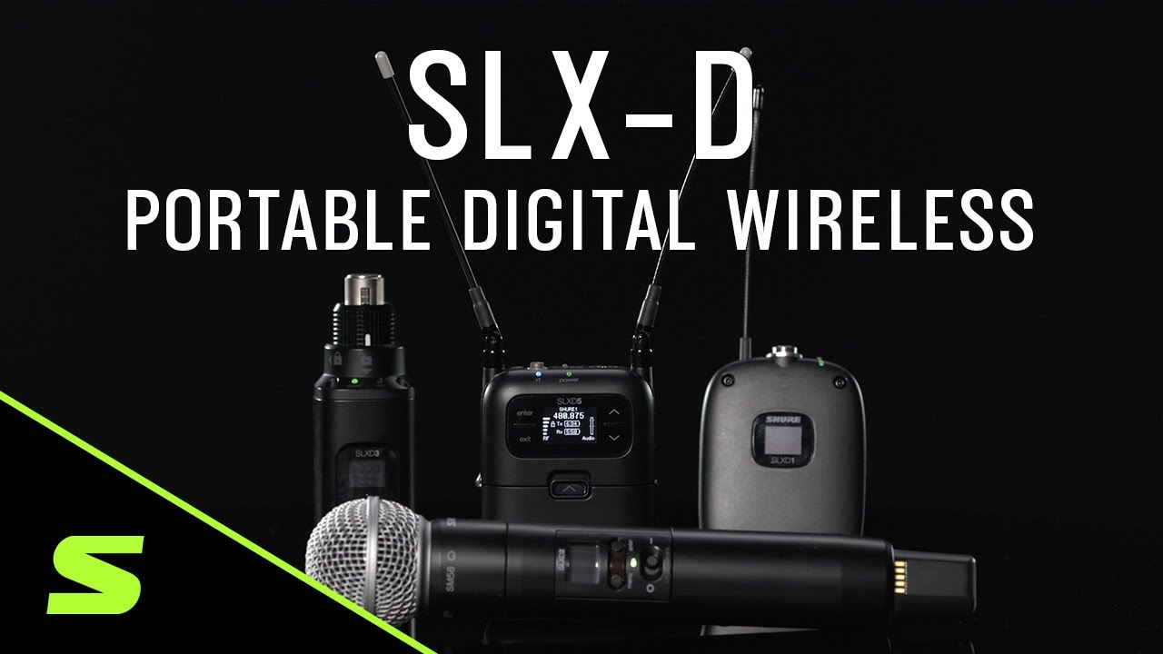 SLX-D - Wireless Microphone System - Shure USA SLX-D - Wireless Microphone System - Shure USA