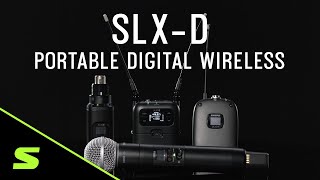 YouTube Video - Shure SLX-D Portable Digital Wireless Overview