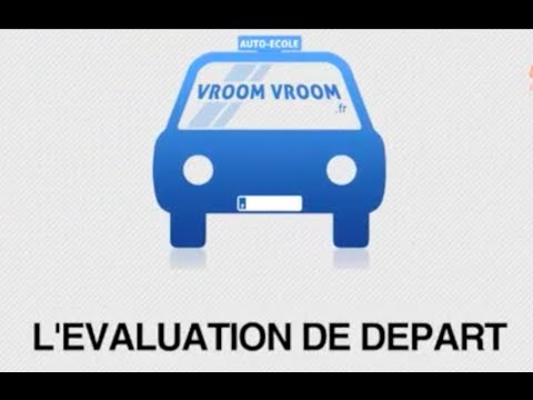Tester une auto-école avec l'évaluation de départ - VroomVroom #1