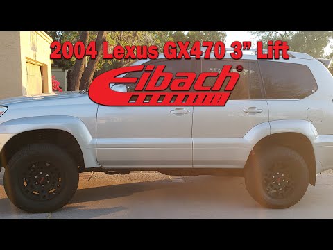 Eibach Pro-Truck Lift System (Stage 1) - Install - 2004 Lexus GX470