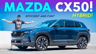 Holy Crap, The Mazda CX-50 Hybrid Is Efficient! But Is It Any Fun?