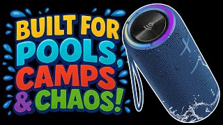 Tazata IPX7 Waterproof Bluetooth Speaker: Great for Pool Parties!