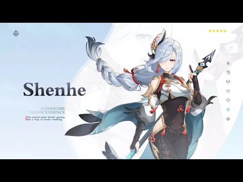 Shenhe Theme Music Double Extended Crane in the Wild