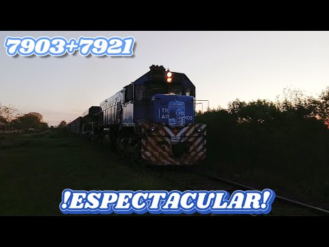LOCOMOTORA 7903+7921 POR MOCORETA 09/10/25
