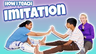 Copying Postures for Older Kids with Autism 👦🏽🧠 | Imitation & Motor Planning | Pediatric PT #17