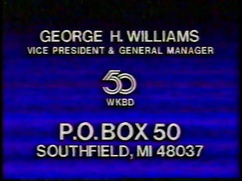 August 22, 1987 commercials (Vol. 5, with WKBD sign-off)