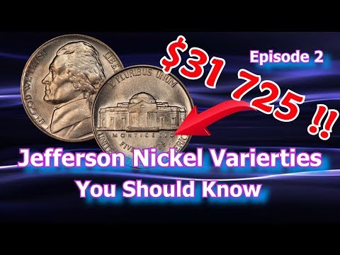 Jefferson Nickel Varieties You Should Know Ep. 2 - 1954, 1955, 1942