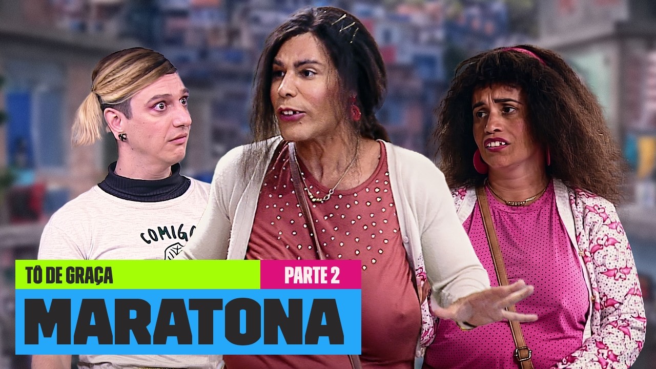 40 MINUTOS de Tô de Graça: MARATONE as temporadas 4 e 5! | Aquecimento Tô de Graça | Multishow