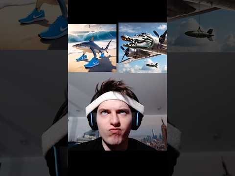 bombardino cocodrilo vs tralalero tralala #memes #mem