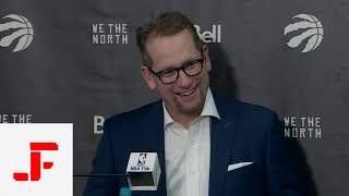RAPTORS POST GAME | NICK NURSE | PACERS VS RAPTORS | NBA SOUND | 02.05.2020