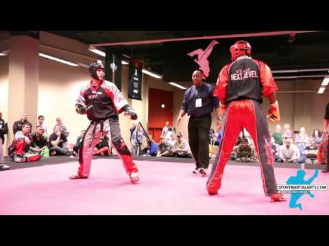 Jim Haymore vs Anthony Merricks Team Sparring Rd 2 - 2016 AKA Warrior Cup