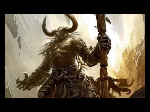 The Minotaur and Theseus (Greek Mythology)