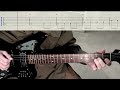 Alice Cooper - Titanic Overture - Guitar (EHX B9) Cover With Tabs