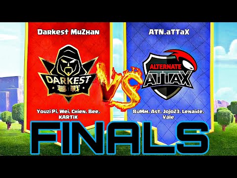 Alternate Attax(atn.attax) VS Darkest Muzhan | Coc tournament 2020 | Final | Golden ticket match