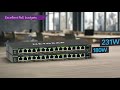 Šakotuvas NETGEAR 16PT GE Plus komutatorius su didelio galingumo POE+