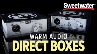 Video thumbnail for Warm Audio Direct Boxes Overview and Demo by Sweetwater