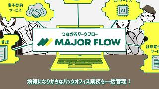 MAJOR FLOWサービス紹介アニメCM【粕田屋制作実績】