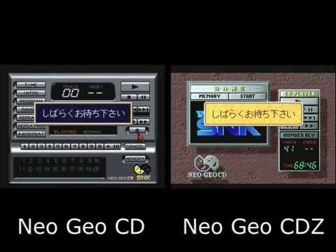 the king of fighters 95 - neogeo cd versus neogeo cdz