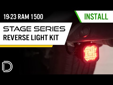 BRIGHT Backup Lights! Reverse Light Kit for 2019-2024 Ram 1500 | Diode Dynamics