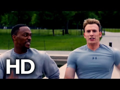 Steve Rogers & Sam Wilson "On Your Left" Running Scene | Captain America: The Winter Soldier 2014