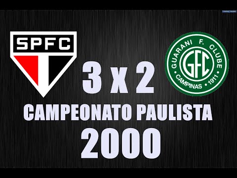 São Paulo 3 x 2 Guaraní (Campeonato Paulista de 2000)