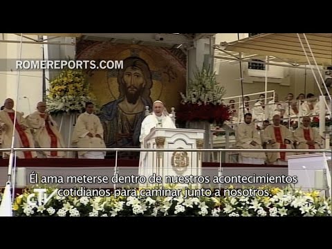 Francisco en Czestochowa: Dios ama meterse en nuestra vida cotidiana