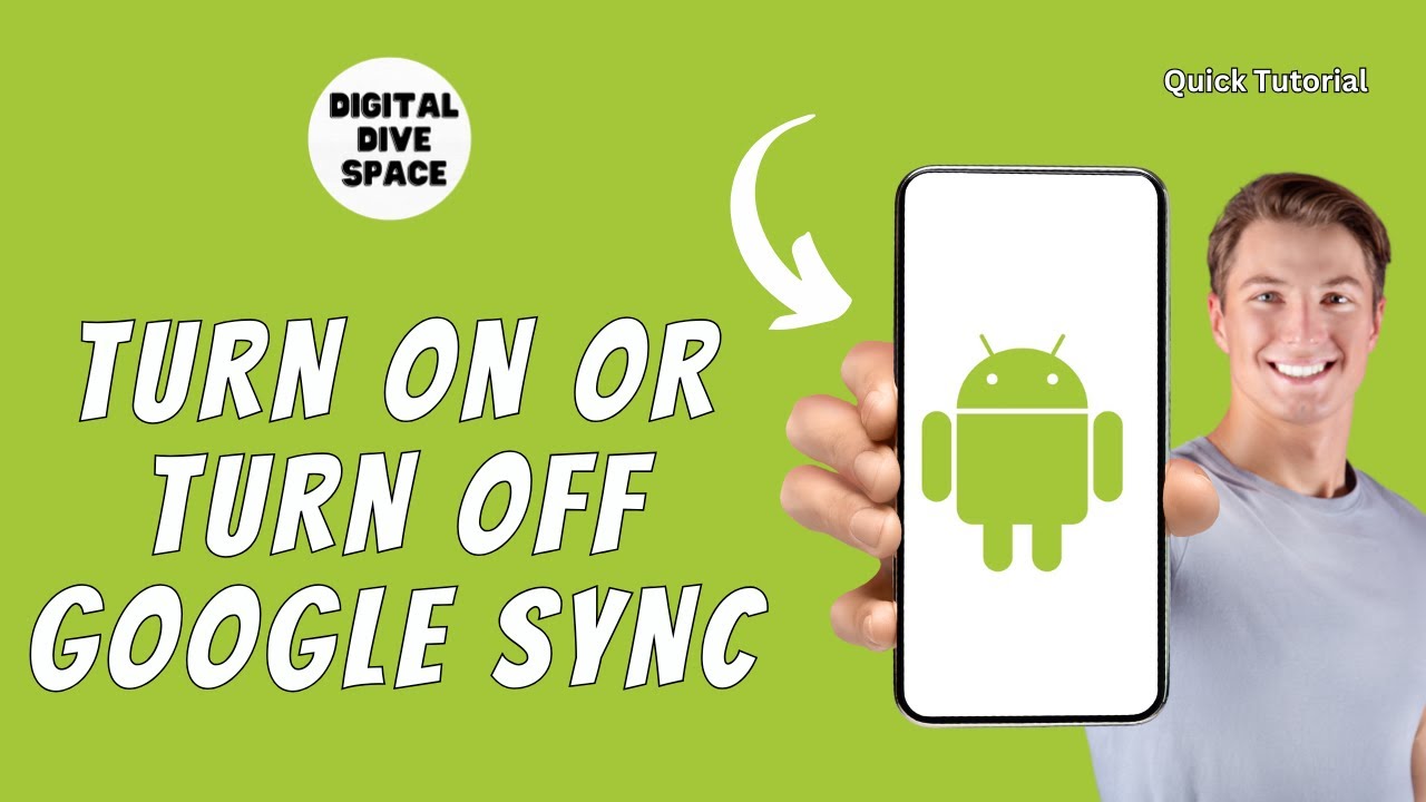 HOW TO TURN ON OR TURN OFF GOOGLE SYNC ON ANDROID PHONE