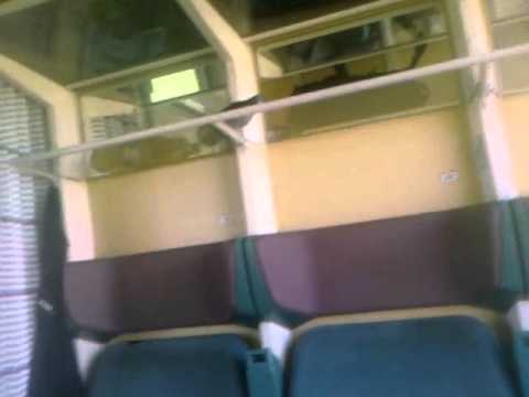 Innenansicht IC-Abteil auf der Fahrt nach Sylt