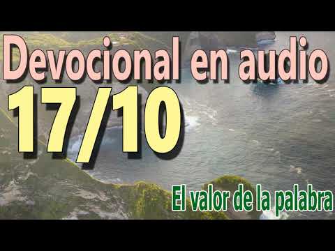 Devocional en audio 17/10 - El valor de la palabra