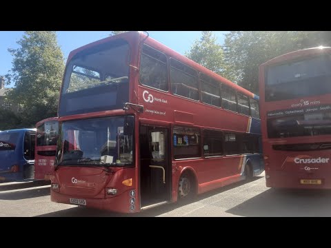 * Bus Tour * 2003 Scania Omnidecca 6129 ( GX03SVD ) Ft Drivers Cab. Go North East At Gateshead (Bay)