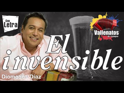 El Invencible - Diomedes Díaz - Con Letra (Video Lyric)