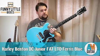 Video thumbnail for Harley Benton DC Junior FAT LTD Ferris Blue by Yet Another Guitar Channel