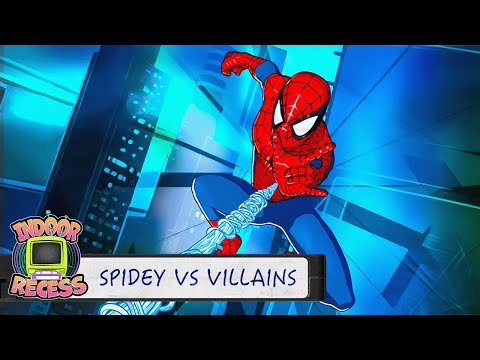 Spider-Man Vs Every Villain | Spider-Man The New Animated Series | Indoor Recess