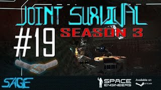 Space Engineers, Shortest Lived Ship, Ever (Joint Survival S3, Ep #19)