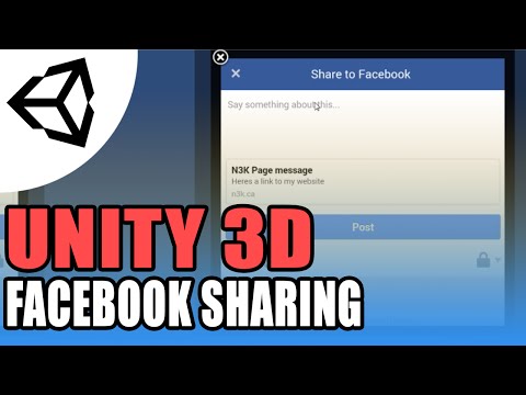 Unity 5 Share on Facebook - Unity 3D[Tutorial][C#]