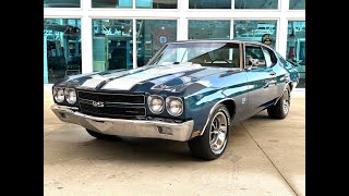 Video Thumbnail for 1970 Chevrolet Chevelle SS